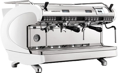 Кофемашина автоматическая Nuova Simonelli Aurelia Wave T3 2Gr 380V white+Autopurge+Easy Cream+cup warmer+high groups