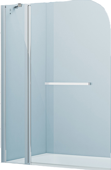 Шторка на ванну IDDIS Ray RAY6CS1i90 110х140 см, прозрачное, распашная, хром