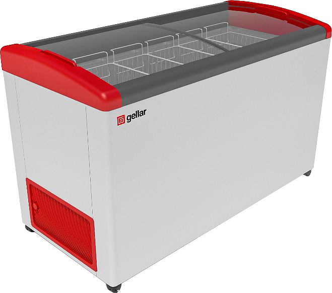 Ларь морозильный Frostor GELLAR FG 550 E красный