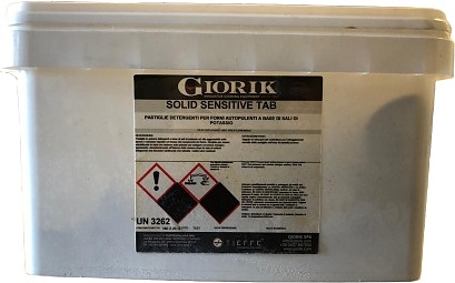 Средство моющее и ополаскивающее для пароконвектоматов Giorik 7080543 DET&RINSE TAB 2 в 1 в таблетках (120 шт.)