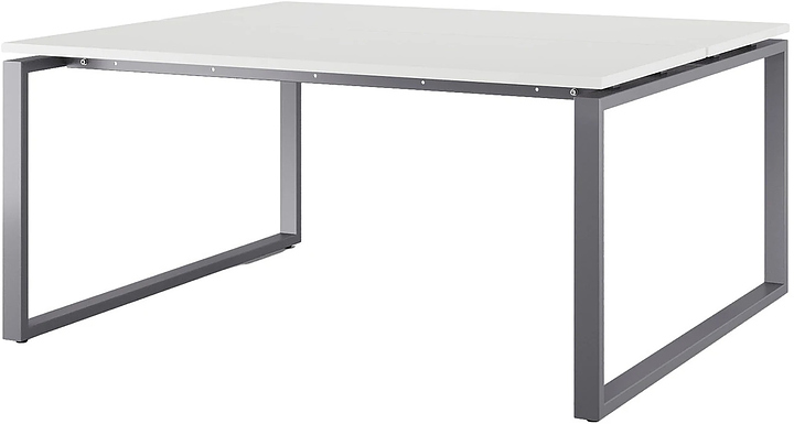 Стол офисный КОБОР O1/2-100/140 graphite/premium