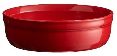 Форма для запекания Emile Henry 77643 d 130 мм h 35 мм керамика, красный