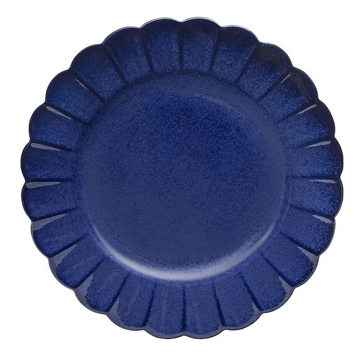 Тарелка мелкая Oxford FLORA  AMOR PERFEITO 152429 d 27.5 см синий