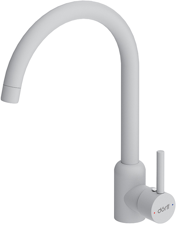 Смеситель для кухни Dorff Logic D3007033 белый