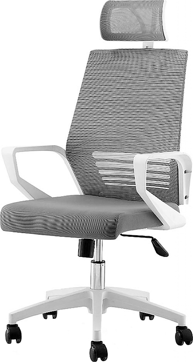 Кресло NORDEN Ergo white+grey
