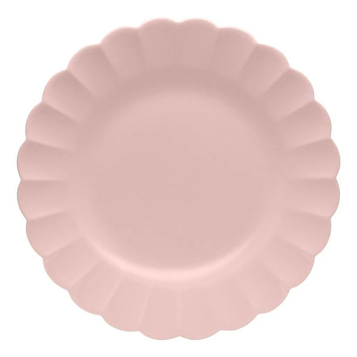 Тарелка мелкая Oxford FLORA DALIA 152312 d 27.5 см розовый