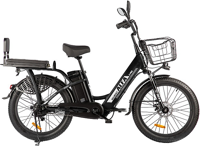 Электровелосипед GELBERT ALFA 3 PRO черный