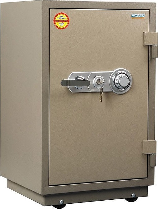 Сейф Valberg FRS-80.T-CL, 64/8 л, светло-коричневый