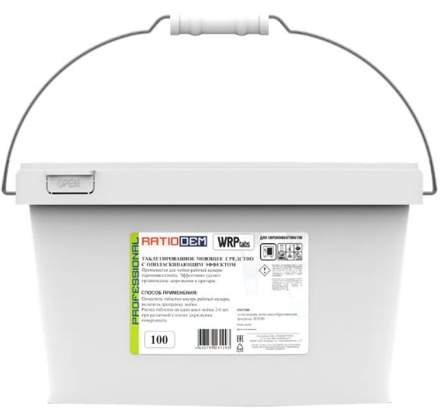 Средство для пароконвектоматов RatioDem WRP Tabs 100 табл.