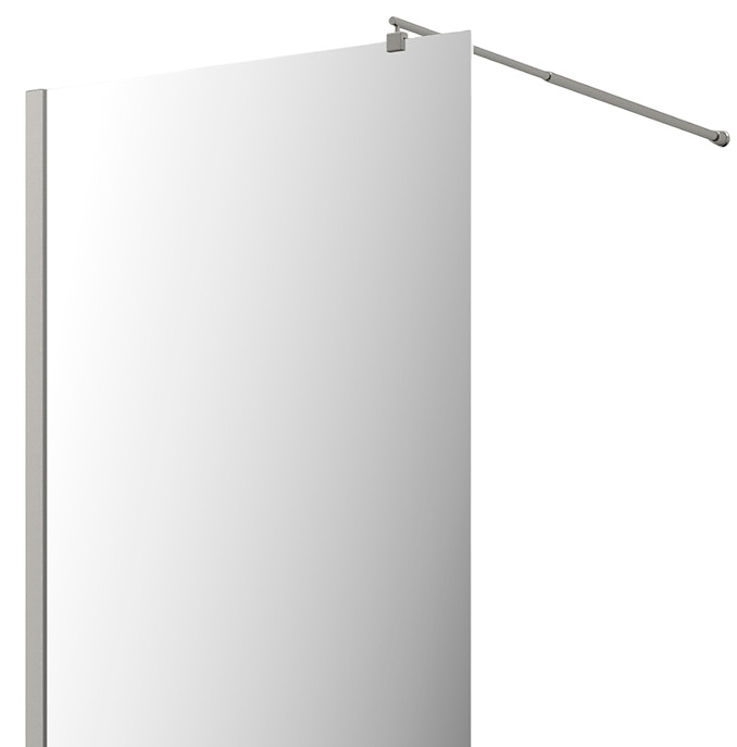 Душевое ограждение Wasserkraft Rur 30W40BN-MR 2000х1200 мм никель