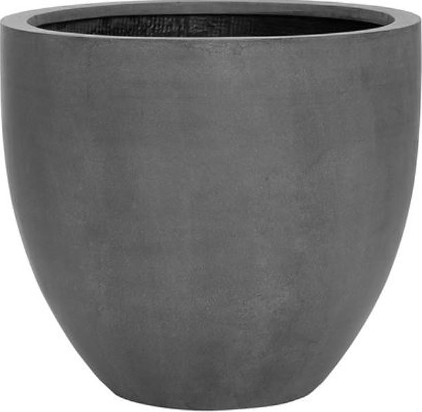 Кашпо Pottery Pots Jesslyn (50х44 см) серое матовое