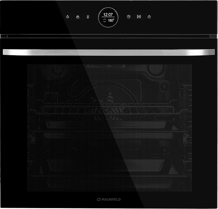 Духовой шкаф Maunfeld EOEH7616B черный / стекло