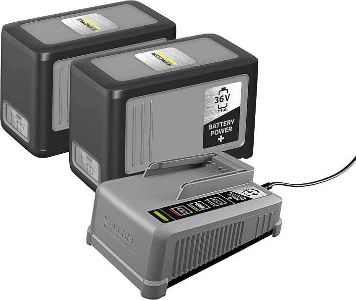 Стартер комплект Karcher Battery Power+ 36/75 *E