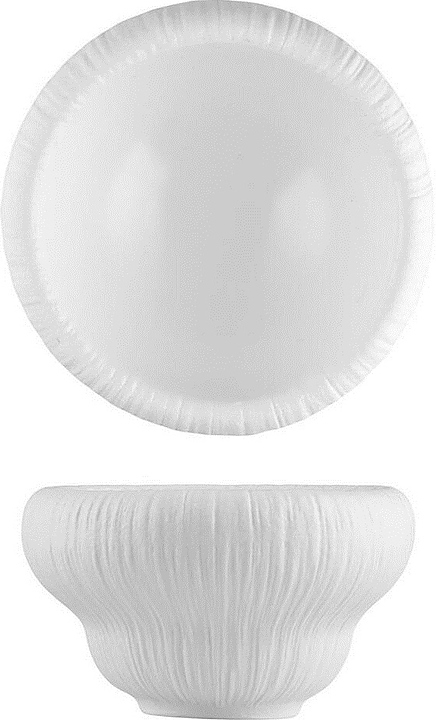 Салатник P.L. Proff Cuisine White Moon ZA 0510-4-ME 150 мл d=11,7 см h=6,5 см (фарфор) белый