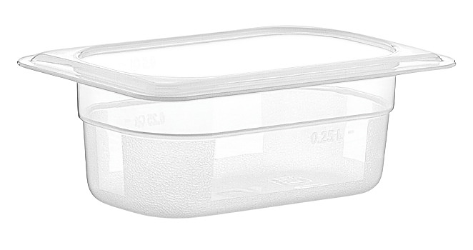 Гастроемкость Gastroplast 79783 GN 1/9-65 (176x108х65 мм) 0.5 л поликарбонат, прозрачный