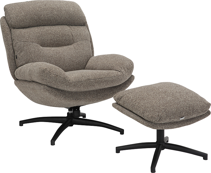 Кресло-реклайнер Everprof Kiwi (ткань) светло-коричневое