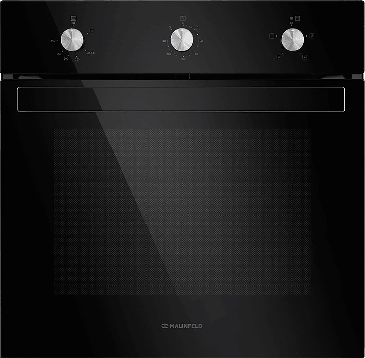 Духовой шкаф Maunfeld EOGC604B черный / стекло
