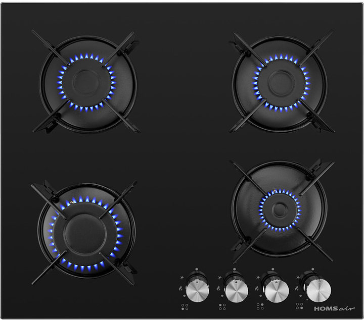 Варочная панель газовая HOMSair HGG641EBK