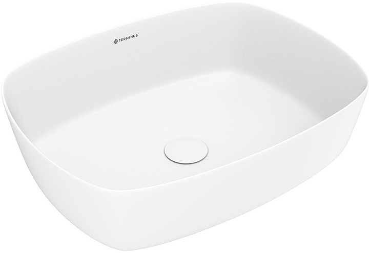 Раковина чаша Terminus Ното 04RN50x37x13W белый