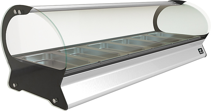 Витрина тепловая КОБОР SE-10H белая