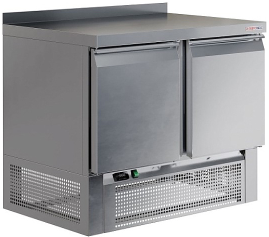 Стол холодильный Restoinox SHS-11GNE-B с бортом