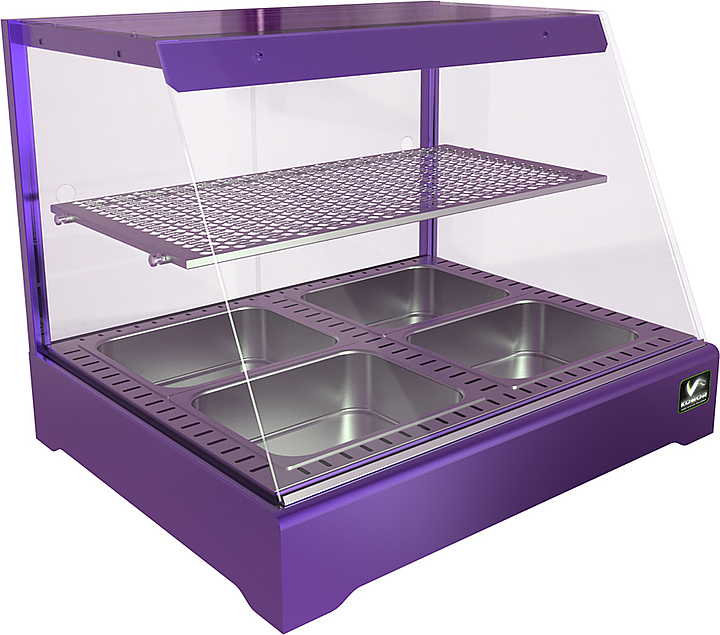 Витрина тепловая КОБОР CR1-80H фиолетовая