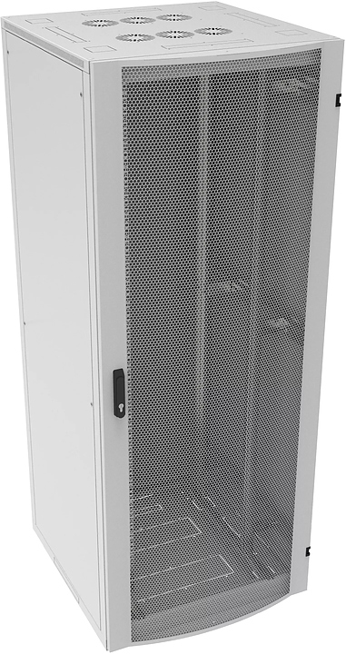 Телекоммуникационный шкаф МиК ECO+ 19" 48U 800х800 дверь перфорация серый