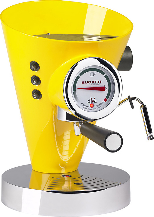 Кофеварка Bugatti DIVA Yellow