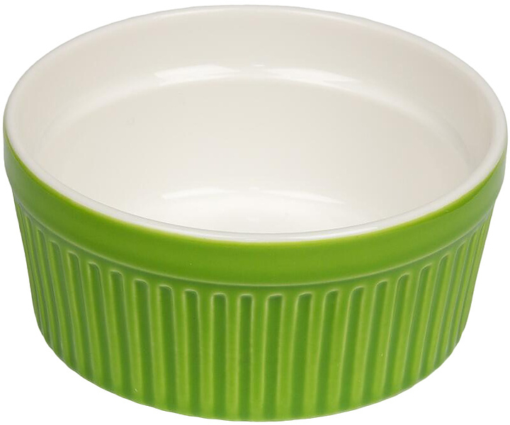 Чашка для подачи P.L. Proff Cuisine Рамекин 81229571 "Крем-Карамель" 400 мл, зеленая