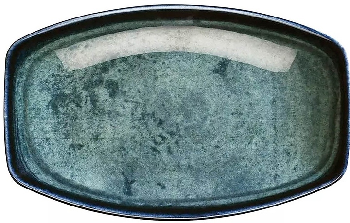 Блюдо овальное Kutahya Blue Stone BNBOH33KY890003/G  330х190 мм