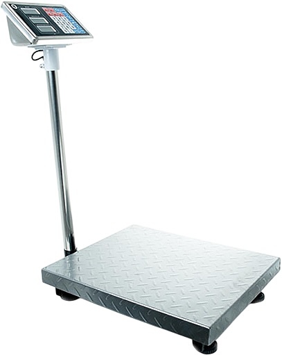 Торговые весы Foodatlas ВТН-300 300кг/100гр напольные, белый