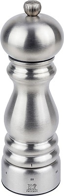 Мельница для соли Peugeot Paris Chef u'Select 32487, 59х180 мм, нержавеющая сталь / металлический измельчитель, серебро