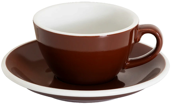 Кофейная пара Loveramics Egg Flat White C088-57BBR/C088-24BBR 150 мл, коричневый (brown)