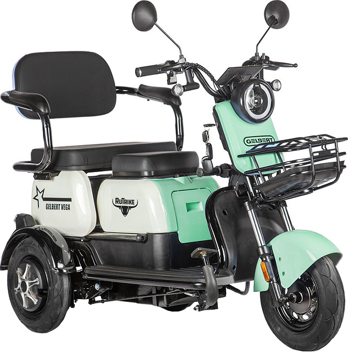 Трицикл Rutrike Gelbert Vega зеленый