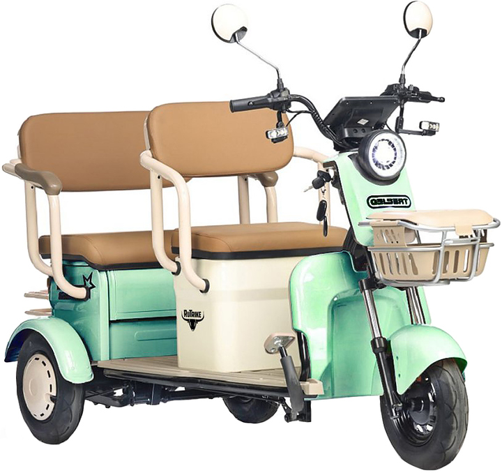 Трицикл Rutrike Gelbert Atlas зеленый