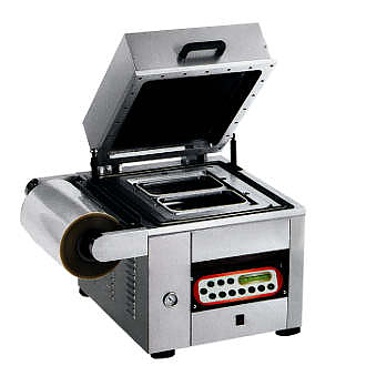 Машина вакуумной упаковки для запайки лотков Euromatic TRAY 600 LCD с опциями