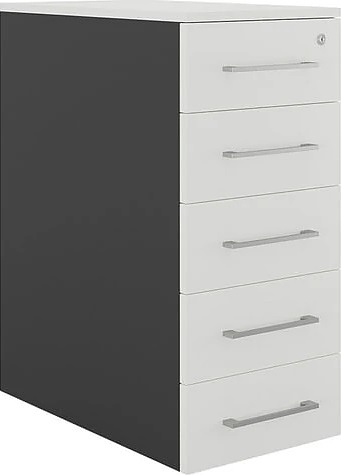 Тумба мобильная КОБОР TМ5-40/50 black/premium