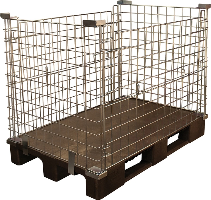 Контейнер ТАРА.РУ КМБ 1200х800х1000 мм разборный