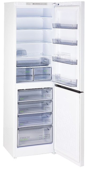 Двухкамерный холодильник Бирюса Б-6129 380 л 625х600х2070 мм белый