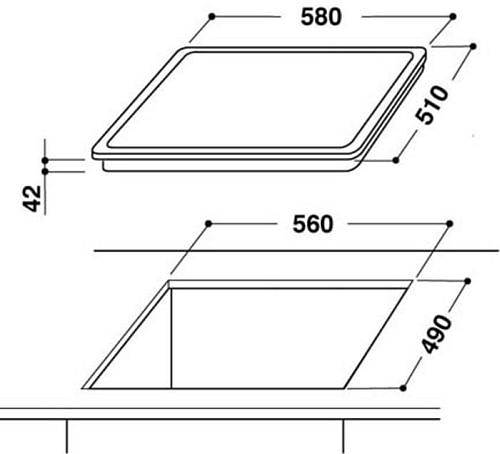 Варочная панель Whirlpool AKT 820 BA
