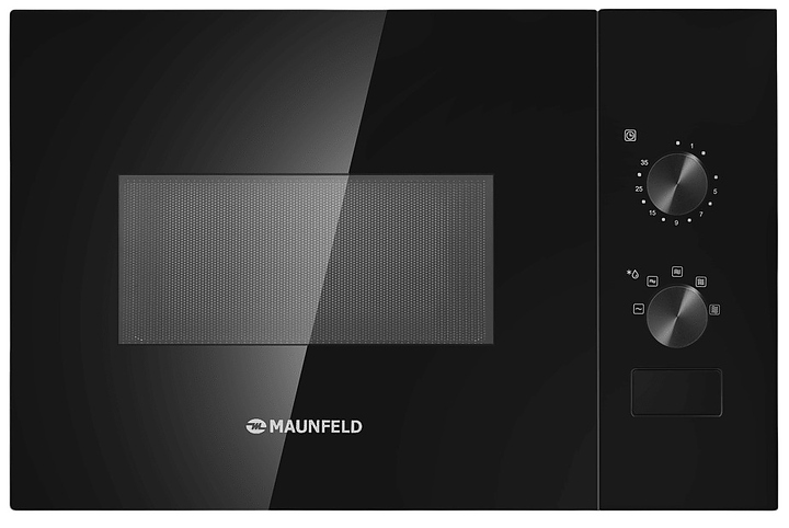 Микроволновая печь Maunfeld JBMO155GB01 15 л 600 Вт 445х325х255 мм черный, встраиваемая