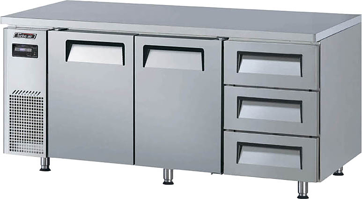 Стол холодильный Turbo air KUR18-3D-3 600 мм