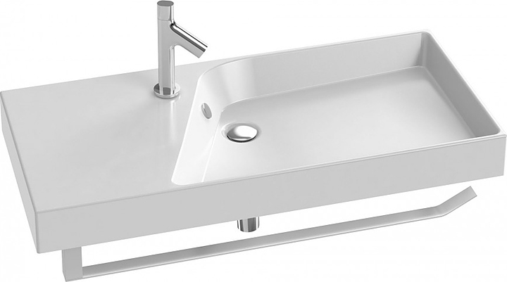 Раковина-столешница Jacob Delafon RYTHMIK EXN112-00 100x46 см, керамика