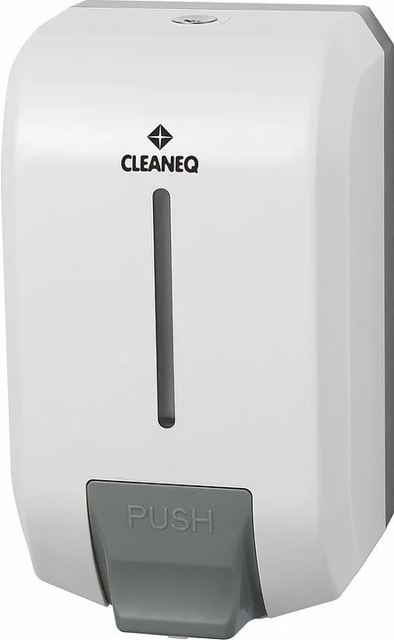Дозатор жидкого мыла CLEANEQ KW-7226 1,2 л (АБС пластик) белый