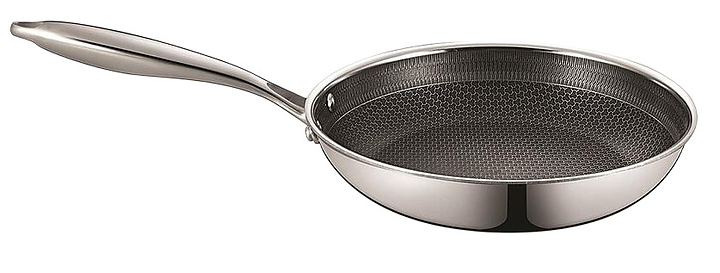 Сковорода P.L. Proff Cuisine New Kitchen Grid 81280255 d 32 см h 6 см нержавеющая сталь, индукция