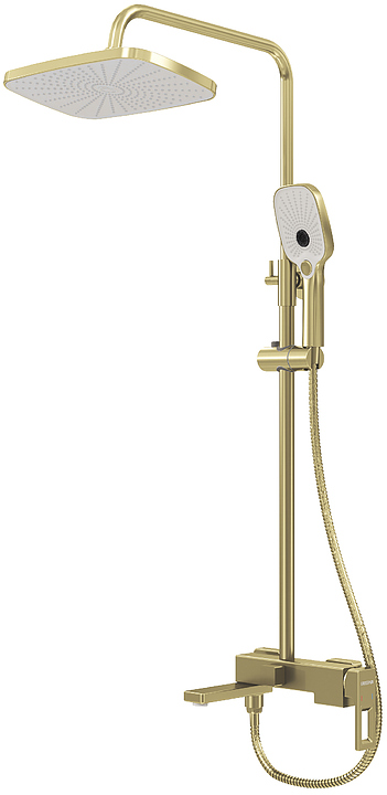 Душевая система Grossman Pragma 500.K35.03.320 золото сатиновое