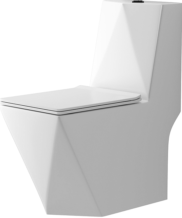 Унитаз напольный с крышкой-сиденьем Grossman Cristal GR-4491