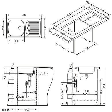 Мойка Alveus Basic 150