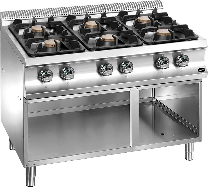 Плита газовая Apach Chef Line GLRRG117OS