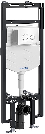 Система инсталляции для подвесного унитаза Wasserkraft Dinkel 58TLT.010.ME.WH01